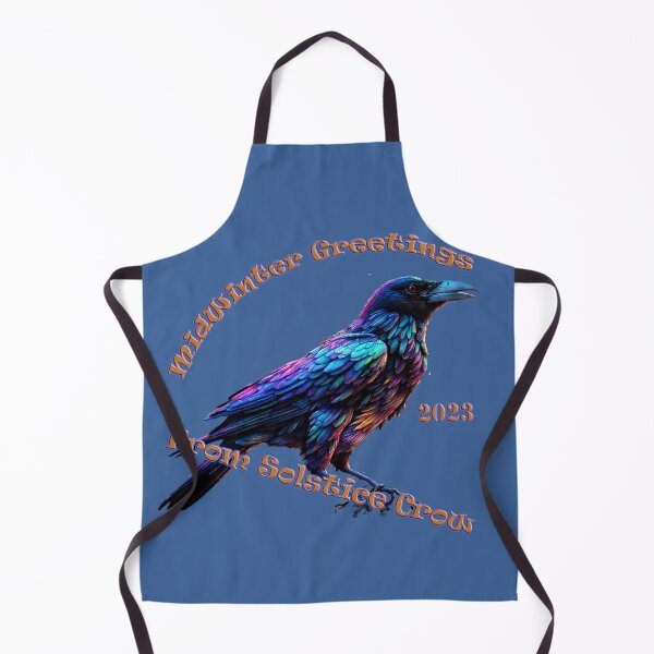 Item preview, Wings of Midwinter: Solstice Crow Tee designed and sold by leyfinder.