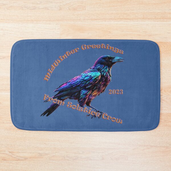 Item preview, Wings of Midwinter: Solstice Crow Tee designed and sold by leyfinder.