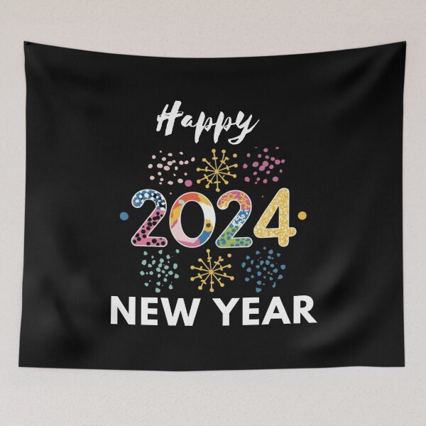 Item preview, New Year - 2024 - 4 designed and sold by YIREHCreations.