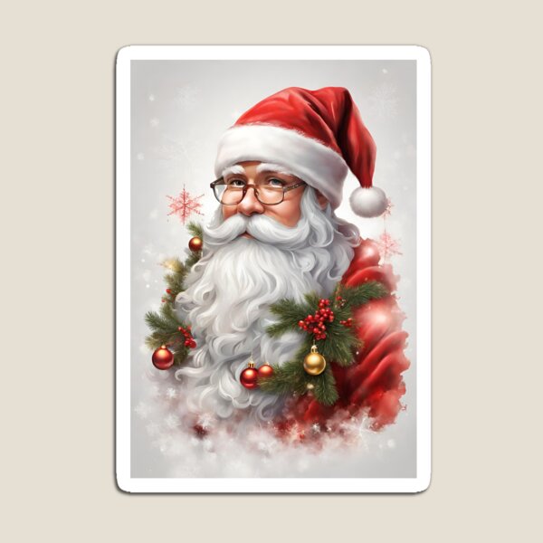 Item preview, Santa Claus Christmas Art: A Jolly Portrait for the Holiday Season designed and sold by FunArtDesigns00.