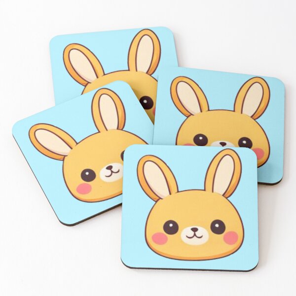 Item preview, Kawaii Bunny Chibi Sticker designed and sold by evilishgoods.