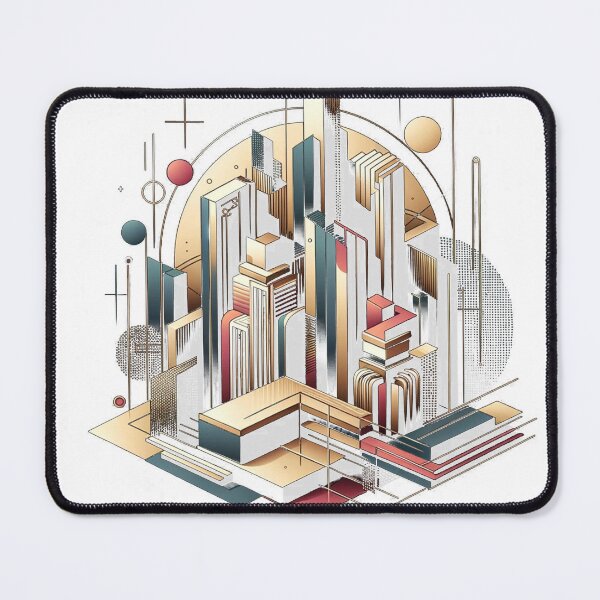 Item preview, Geometric Metropolis: Abstract Urban Symphony designed and sold by SimplicityPro.