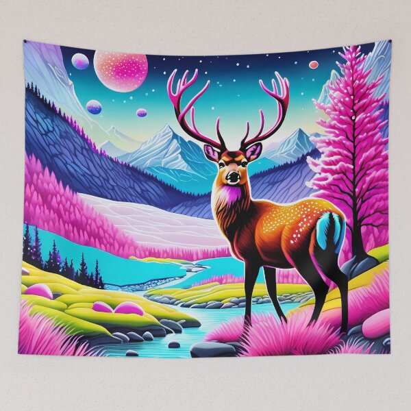 Item preview, The Deer in Pink designed and sold by deepakrode7.