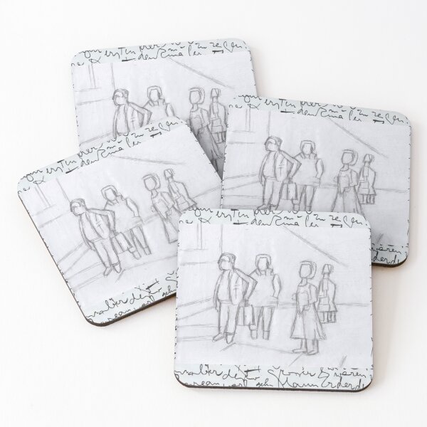 Item preview, People Waiting designed and sold by mila-ola.