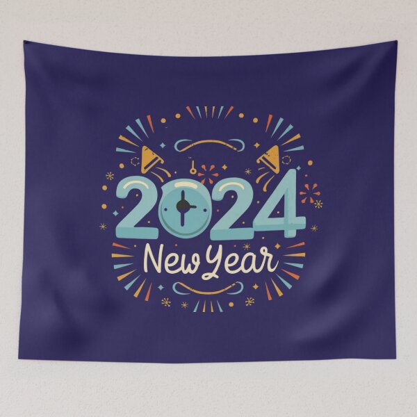 Item preview, New Year - 2024 - 3 designed and sold by YIREHCreations.