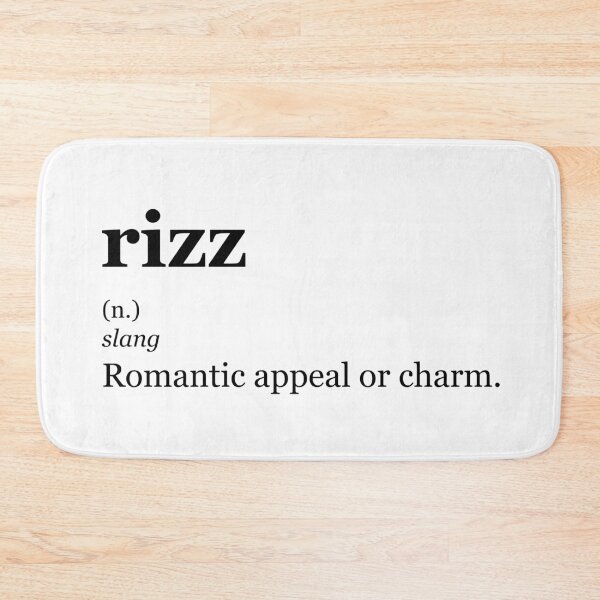 Item preview, rizz Dictionary Definition Design (Original) designed and sold by marina ralston.