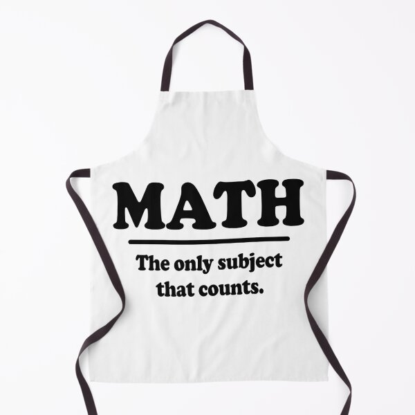 Item preview, Math The Only Subject That Counts designed and sold by ScienceCorner.