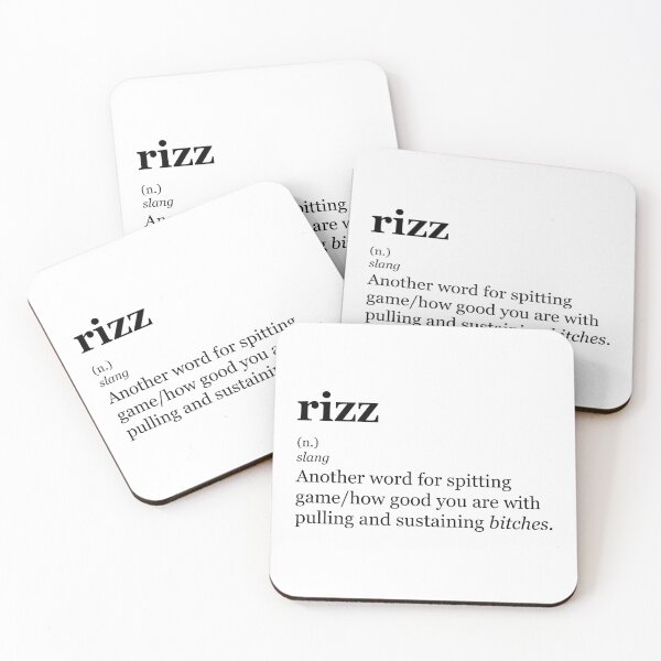 Item preview, rizz definition 2 Dictionary Definition Design (Original) designed and sold by marina ralston.