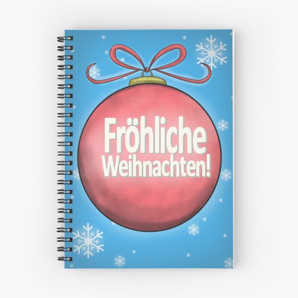 Item preview, fröhliche weihnachten weihnachtskugel designed and sold by ZiphGames.