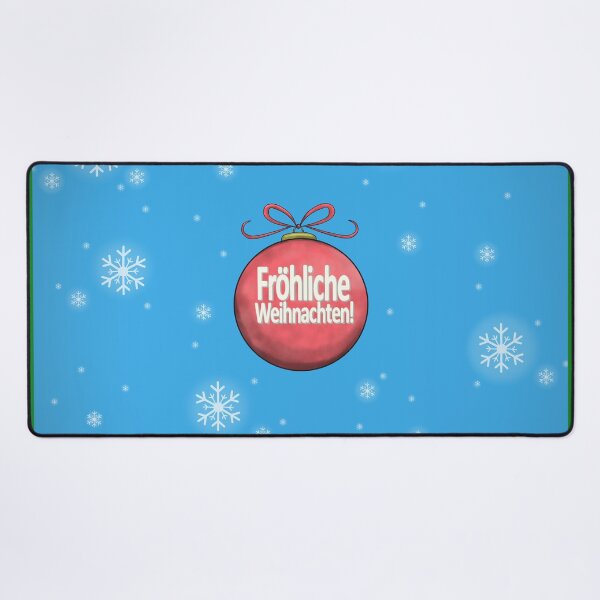 Item preview, fröhliche weihnachten weihnachtskugel designed and sold by ZiphGames.