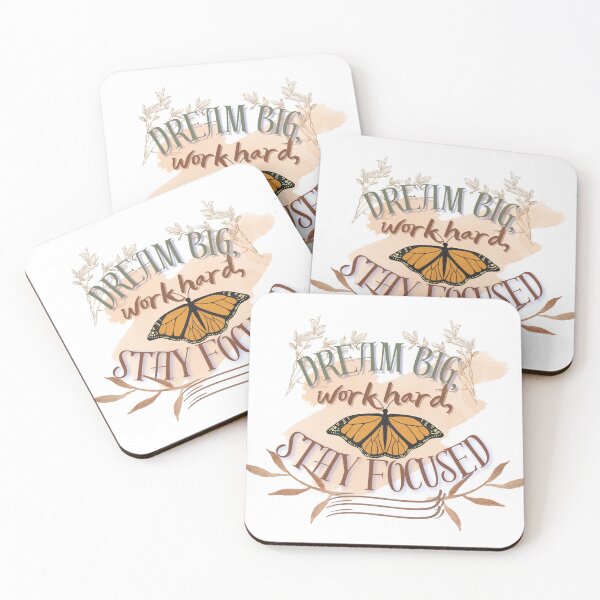 Item preview, Dream Big, work hard, Stay Focused designed and sold by Uplifting4You.