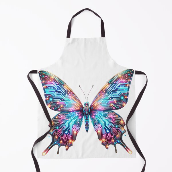 Item preview, Garden Lumina - Cyber Butterfly designed and sold by MrAI-Store.