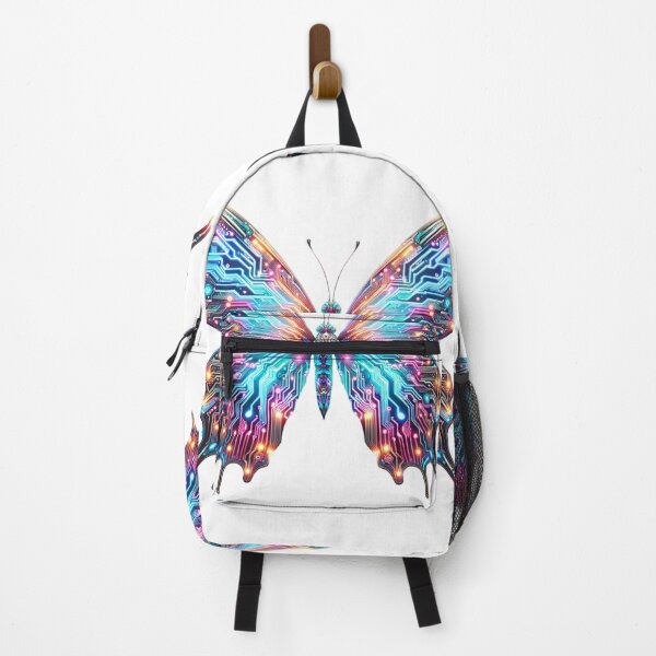 Item preview, Garden Lumina - Cyber Butterfly designed and sold by MrAI-Store.