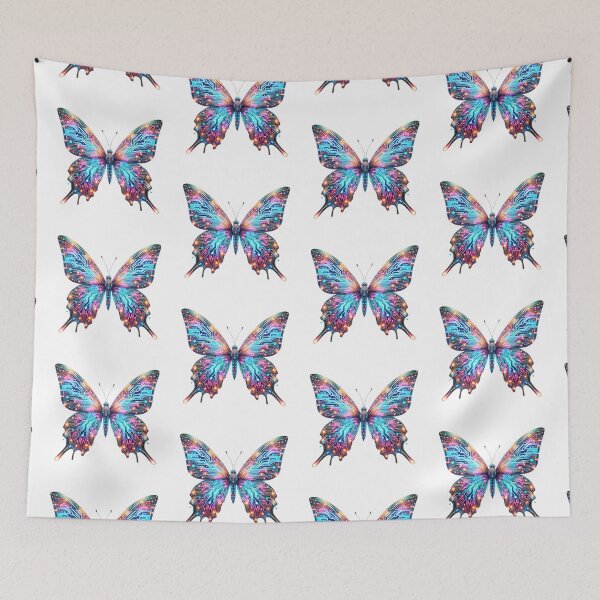 Item preview, Garden Lumina - Cyber Butterfly designed and sold by MrAI-Store.