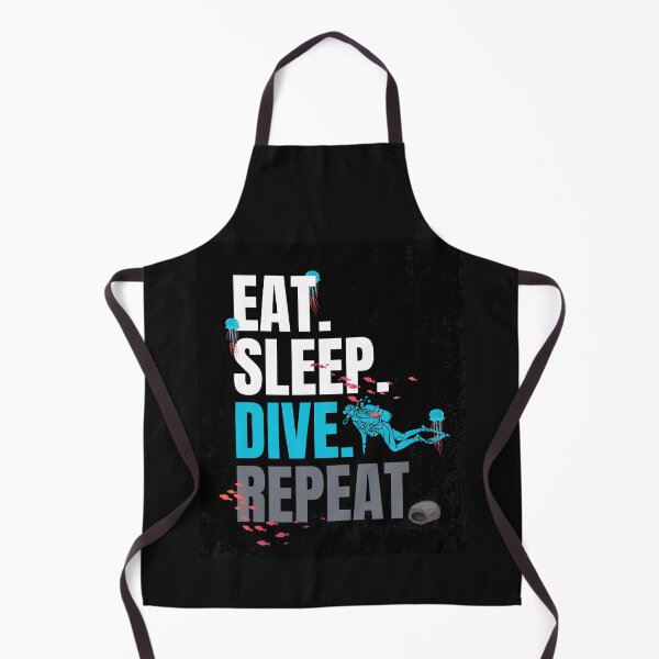 Aperçu de l'œuvre Manger. Dormir. (plongée sous-marine. Répéter créée et vendue par Shadyfruit.