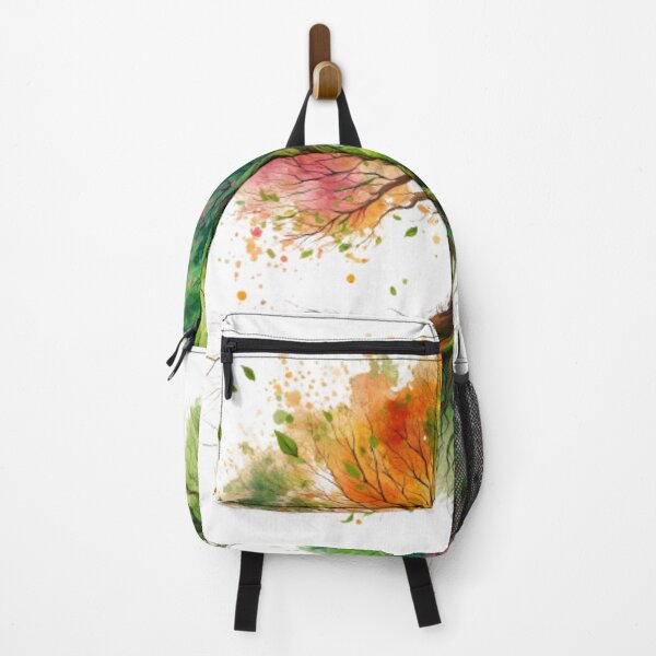 Item preview, Seasonal Harmony: A Watercolor Tree Between Spring and Summer designed and sold by masquetea.