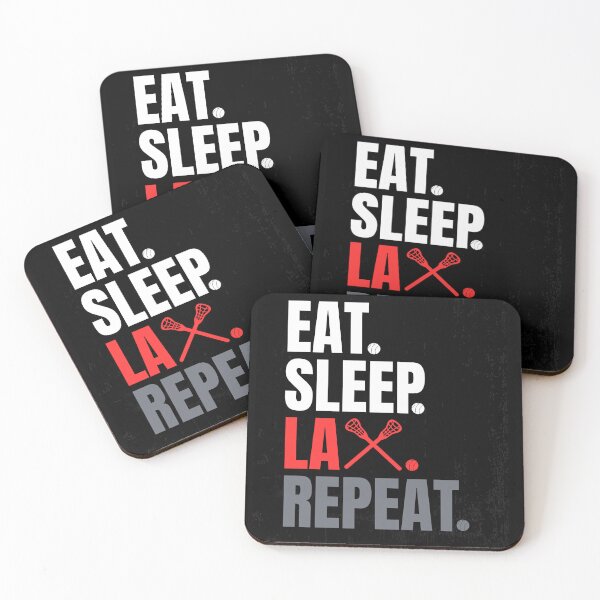 Item preview, Eat. Sleep. Lacrosse. Repeat designed and sold by Shadyfruit.
