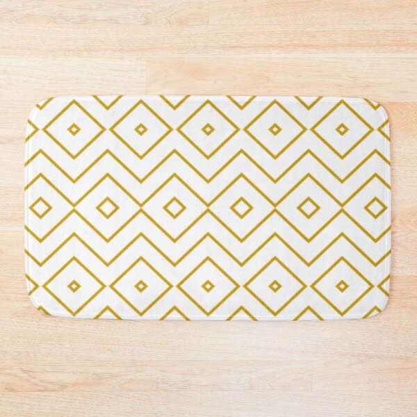 Item preview, Zigzag and checkered pattern in mustard color designed and sold by Mario-Martinez.