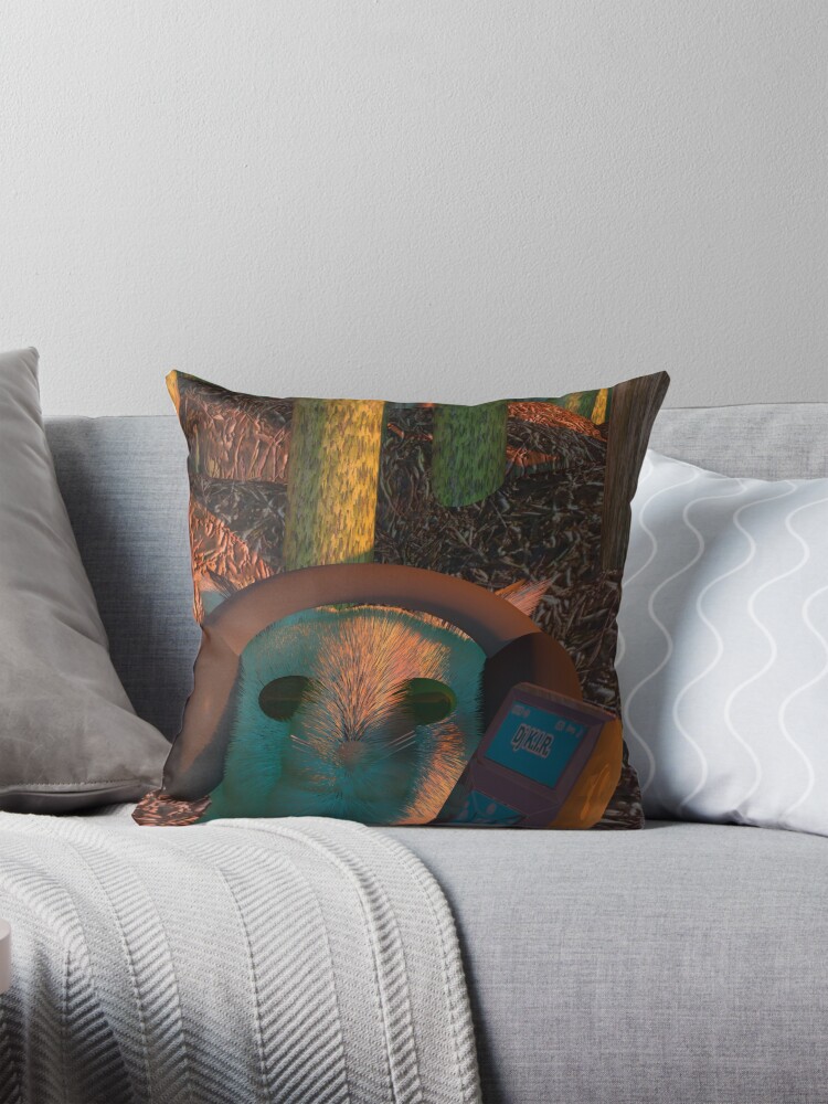 Thumbnail 1 of 4, Pillow, Wild Life designed and sold by dj-KIR.