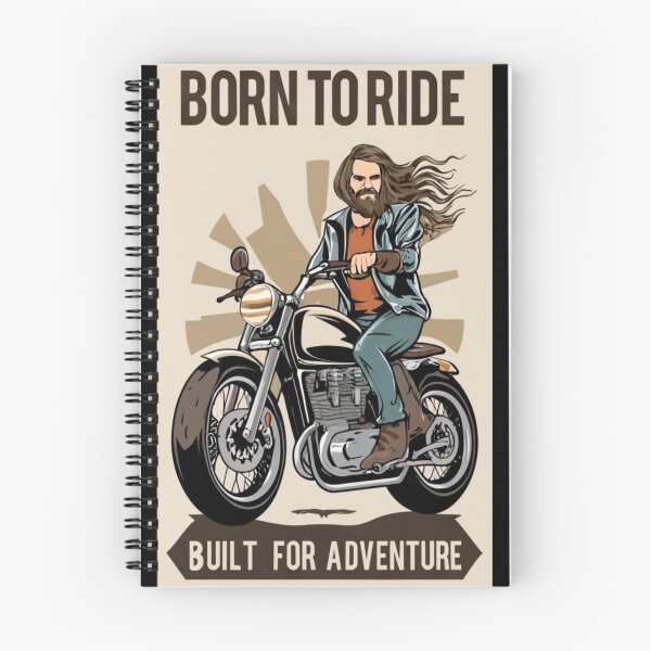 Item preview, Born to Ride, Built for Adventure designed and sold by MDandLK.