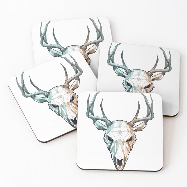Item preview, Geometric Deer Skull Design designed and sold by meganohm.