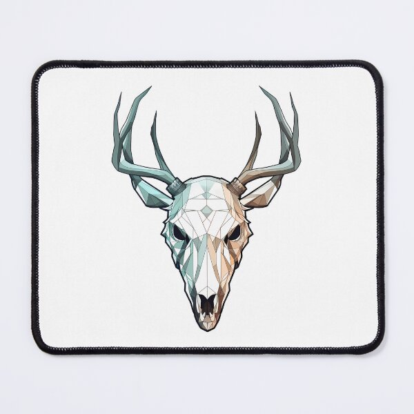 Item preview, Geometric Deer Skull Design designed and sold by meganohm.