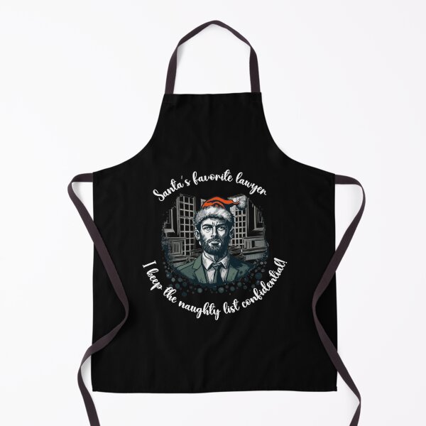 Item preview, Santa's favorite lawyer - I keep the naughty list confidential! designed and sold by Level-Fourty.