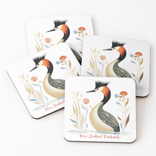Item preview, Pūteketeke Elegance: Celebrate New Zealand's Bird of the Century with Our Exclusive Apparel and Homeware Collection designed and sold by ThePurpleMelon.