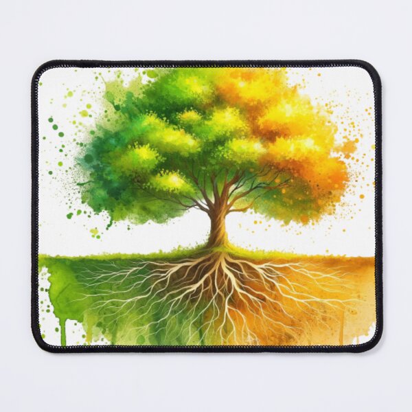 Item preview, Seasonal Vitality: From Green Spring to Golden Summer designed and sold by masquetea.