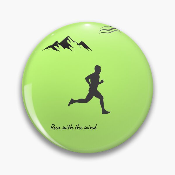 Item preview, Run with the wind. designed and sold by FrisbeeDesign.