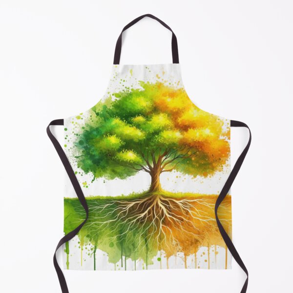 Item preview, Seasonal Vitality: From Green Spring to Golden Summer designed and sold by masquetea.