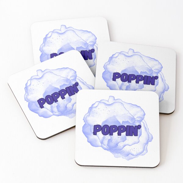 Item preview, poppin' on a blue background designed and sold by SwiftPicksStore.