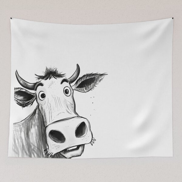 Item preview, Funny Cartoon Drawing designed and sold by Creation Artful.