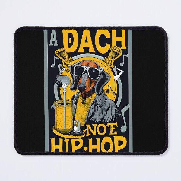 Item preview, Hip-Hop Dach 1/4 designed and sold by DachshundsOnRB.