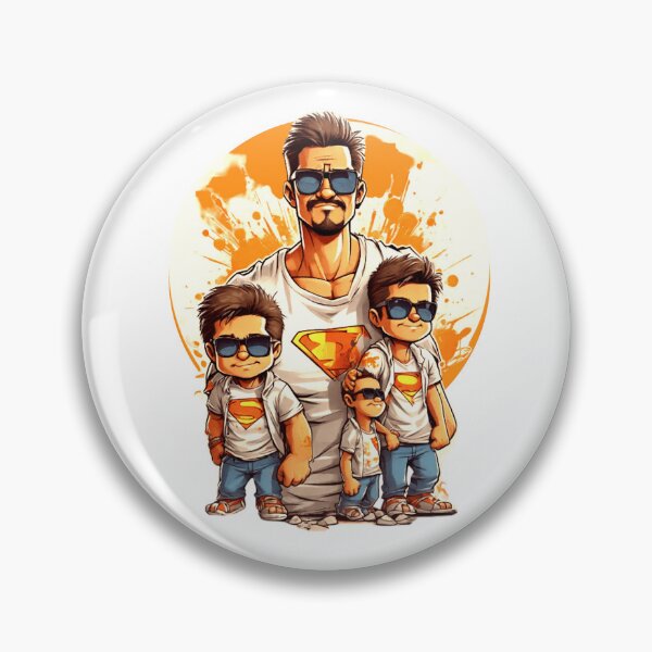 Item preview, Funny father Hero and family designed and sold by tkhrbika.