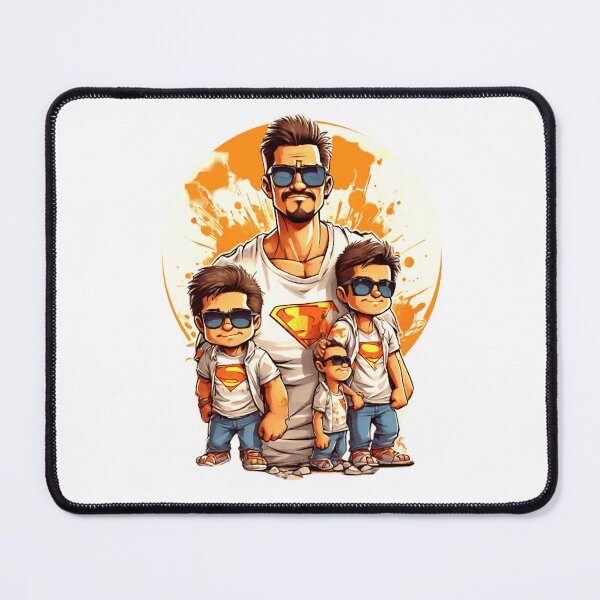 Item preview, Funny father Hero and family designed and sold by tkhrbika.