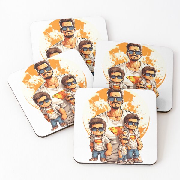 Item preview, Funny father Hero and family designed and sold by tkhrbika.