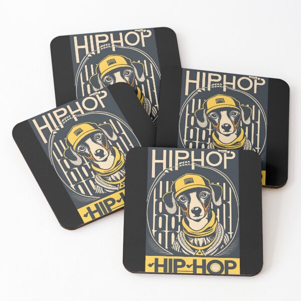 Item preview, Hip-Hop Dach 2/4 designed and sold by DachshundsOnRB.