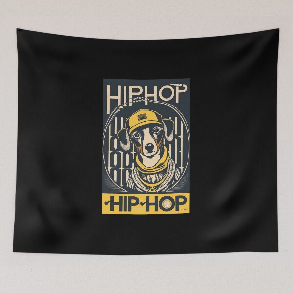 Item preview, Hip-Hop Dach 2/4 designed and sold by DachshundsOnRB.