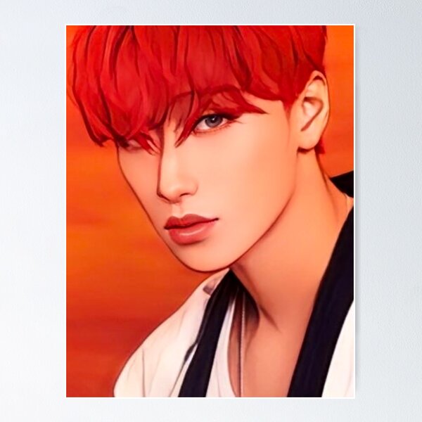 Ateez The World Ep. FIN Will Hongjoong 1 Poster for Sale by LiveKpop