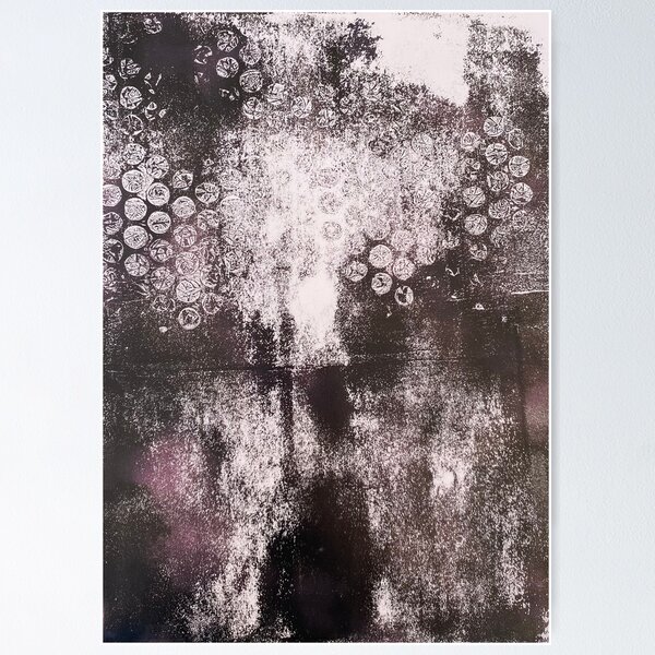 Item preview, Rainy Days Monoprint designed and sold by vallisrowe.