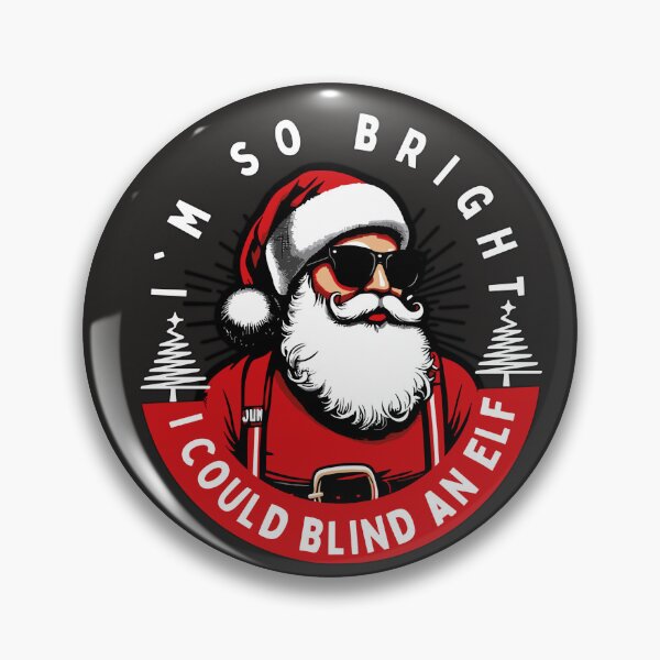 Item preview, Santa Claus in sunglasses: You can't see that bright! designed and sold by yensyriv.