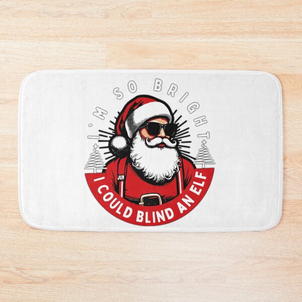 Item preview, Santa Claus in sunglasses: You can't see that bright! designed and sold by yensyriv.
