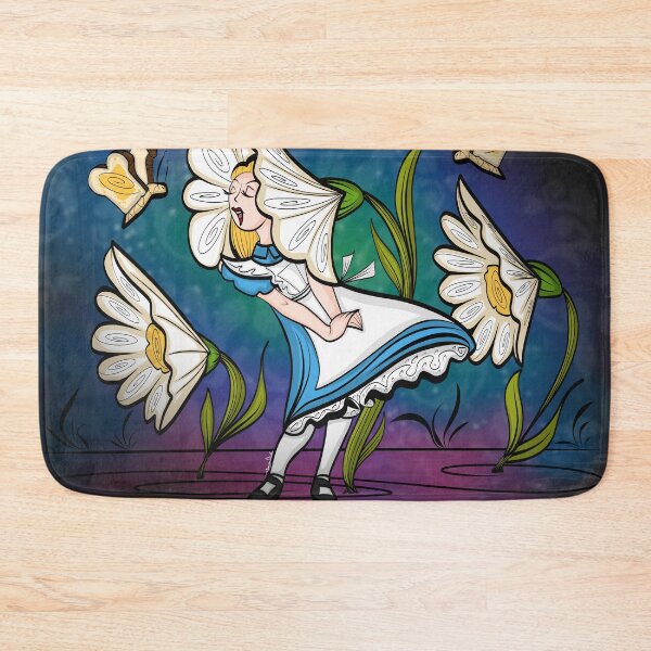 Item preview, Golden Afternoon Alice In Wonderland Art inspired by Mary Blair  designed and sold by Art In The Garage.