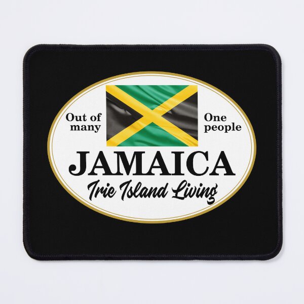 Item preview, Jamaica Irie island living Flag of  Jamaica designed and sold by obedtheartist.