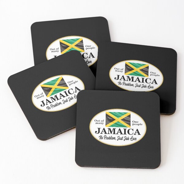 Item preview, Jamaica No Problem, Just Jah Love  Flag of  Jamaica designed and sold by obedtheartist.