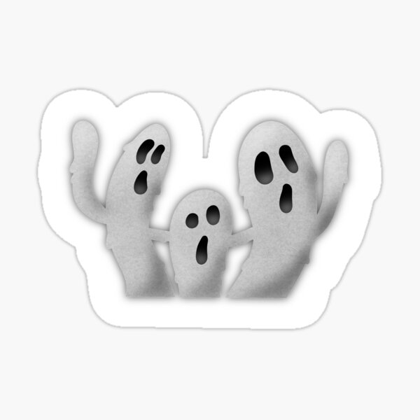 Trio de fantômes Sticker