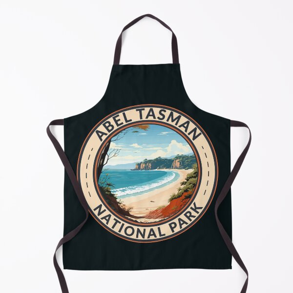 Item preview, Abel Tasman National Park New Zealand Travel Art Badge designed and sold by KrisSidDesigns.