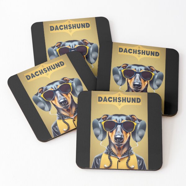 Item preview, Hip-Hop Dach 4/4 designed and sold by DachshundsOnRB.