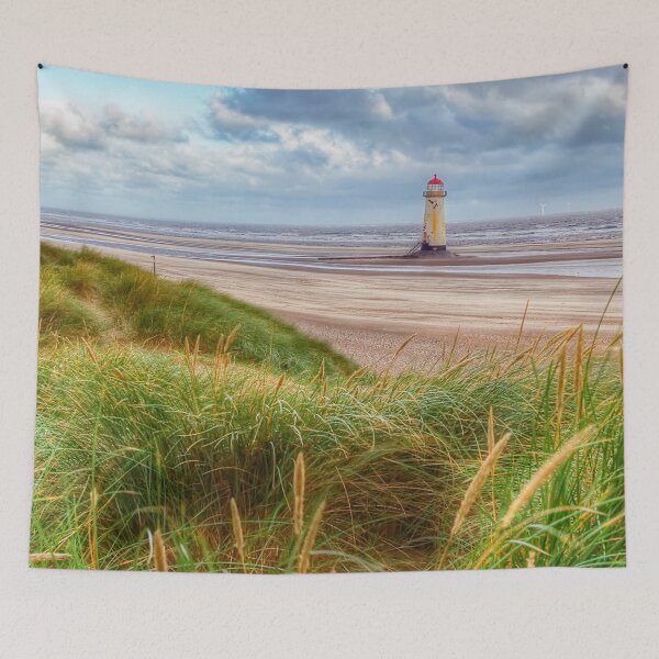 Item preview, Talacre Beach And Lighthouse Wales designed and sold by AJEvans.